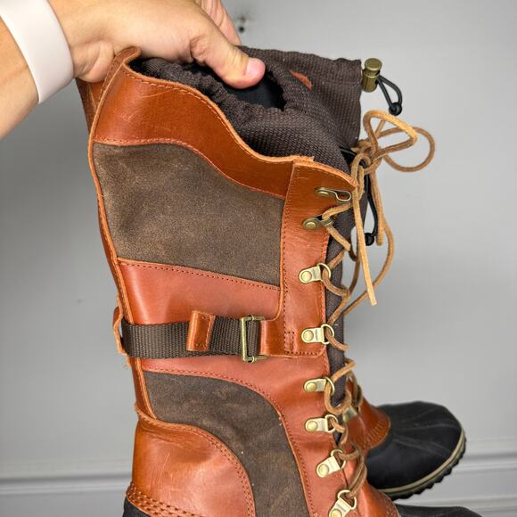 Sorel Conquest Carly II Boot Winter Boots Womens 9 - Picture 3 of 13